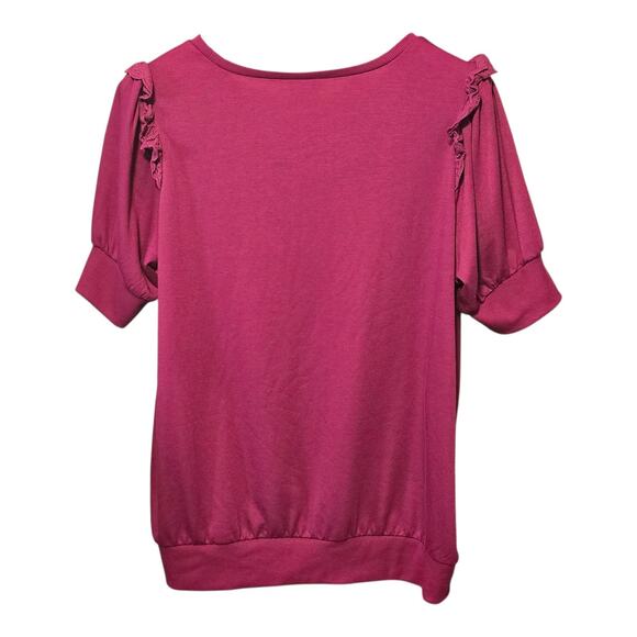 Torrid Womens Galaxy Skull Print Grunge Top Size Large Pink Alternative Goth - Picture 2 of 10